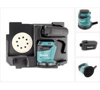 Makita DBO 180 ZE Ponceuse excentrique sans fil 18V 125mm + Insert pour Makpac