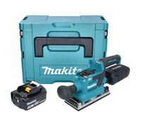 Makita DBO 382 F1J Ponceuse vibrante sans fil 18 V 93 x 185 mm Brushless + 1x batterie 3,0 Ah + Makpac - sans chargeur