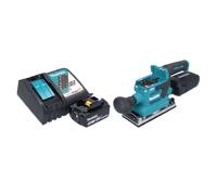 Makita DBO 382 RT1 Ponceuse vibrante sans fil 18 V 93 x 185 mm Brushless + 1x batterie 5,0 Ah + chargeur