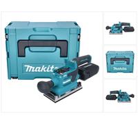 Makita DBO 382 ZJ Ponceuse vibrante sans fil 18 V 93 x 185 mm Brushless + Makpac - sans batterie, sans chargeur
