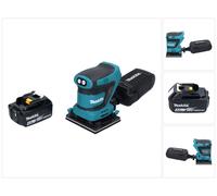 Makita DBO 480 M1 Ponceuse vibrante sans fil 18 V 112 x 102 mm + 1x batterie 4,0 Ah - sans chargeur