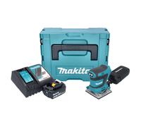 Makita DBO 484 RM1J ponceuse orbitale sans fil 18 V 112 x 102 mm + 1x batterie 4,0 Ah + chargeur + Makpac