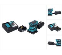 Makita DBO480 RT1 Ponceuse vibrante sans fil 112 x 102 mm 18V + 1x Batterie 5,0 Ah + Chargeur