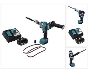 Makita DBS 180 RF1 Lime à bande sans fil 18 V 9 x 533 mm Brushless + 1x batterie 3,0 Ah + chargeur
