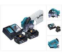 Makita DCC 500 RT Scie circulaire diamant sans fil 18 V - 125 mm - Brushless + 2x Batteries 5,0 Ah + Chargeur