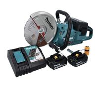 Makita DCE 090 RT2X1 Découpeuse sans fil 230 mm 36 V (2x 18 V) + 2x 6,0 Ah + Chargeur