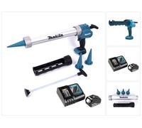 Makita DCG 180 RM1X Pistolet à cartouche sans fil 18 V 300 / 600 ml + 1x batterie 4,0 Ah + chargeur