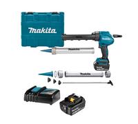 Makita DCG180RMX Pistolet À Colle Sans-fil - 18V Li-ion - Batterie (1x 4,0 Ah) - Coffret & Support Cartouche Inclus