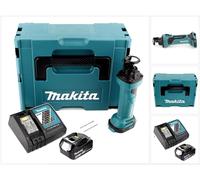 Makita DCO 180 RMJ Affleureuse plaque de plâtre 18V avec boîtier MAKPAC + 1 x Batteire 4,0 Ah + Chargeur