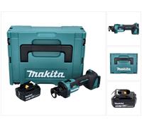 Makita DCO 181 G1J Affleureuse plaque de plâtre sans fil 32000 tr/min Brushless 18V + 1x Batterie 6,0 Ah + Coffret Makpac - sans chargeur