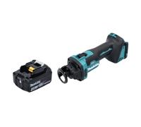 Makita DCO 181 M1 Affleureuse plaque de plâtre sans fil 18 V 32000 U/min Brushless + 1x Batterie 4,0 Ah - ohne Ladegert