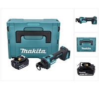 Makita DCO 181 M1J Affleureuse plaque de plâtre sans fil 18 V 32000 U/min Brushless + 1x Batterie 4,0 Ah + Makpac - ohne Ladegert