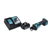 Makita DCO 181 RM1 Affleureuse plaque de plâtre sans fil 18 V 32000 U/min Brushless + 1x Batterie 4,0 Ah + Ladegert