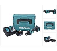 Makita DCO 181 RM1J Affleureuse plaque de plâtre sans fil 18 V 32000 U/min Brushless + 1x Batterie 4,0 Ah + Ladegert + Makpac