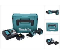 Makita DCO 181 RT1J Affleureuse plaque de plâtre sans fil 32000 tr/min Brushless 18V + 1x Batterie 5,0 Ah + Chargeur + Coffret Makpac
