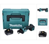 Makita DCO 181 T1J Affleureuse plaque de plâtre sans fil 32000 tr/min Brushless 18V + 1x Batterie 5,0 Ah + Coffret Makpac - sans chargeur