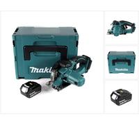 Makita DCS 552 G1J Scie circulaire portative métal 18 V 136 mm en Makpac + 1x batterie 6,0 Ah + lame de scie et lunettes de protection - sans chargeur