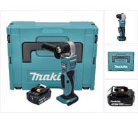 Makita DDA 351 F1J Perceuse angulaire sans fil 18 V 13,5 Nm + 1x Batterie 3,0 Ah + Coffret Makpac - sans chargeur