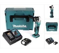 Makita DDA 351 RE1J Perceuse visseuse d'angle sans fil, 18 V 13,5Nm + 1x Batterie 2,0Ah + Chargeur + Makpac