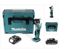 Makita DDA 351 Y1J Perceuse d'angle sans fil 18V 13,5Nm + 1x Batterie 1,5Ah + Makpac - sans chargeur