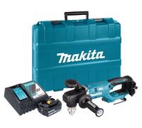Makita DDA 450 RF1K Perceuse d'angle sans fil 18 V 70 Nm Brushless + 1x batterie 3,0 Ah + chargeur + coffret