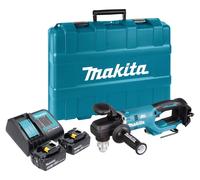 Makita DDA 450 SGK Perceuse d'angle sans fil 18 V 70 Nm Brushless + 2x batterie 6,0 Ah + chargeur + coffret