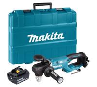 Makita DDA 450 T1K Perceuse d'angle sans fil 18 V 70 Nm Brushless + 1x batterie 5,0 Ah + coffret - sans chargeur
