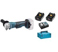 Makita DDA350RMJ Perceuse Visseuse D'angle Sans-fil - 18V Li-ion - 2 Batteries 4,0 Ah - MAKPAC