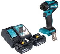 Makita DDF 083 RG Perceuse-visseuse sans fil 18 V 40 Nm 1/4'' Brushless + 2x batterie 6,0 Ah + chargeur