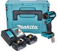 Makita DDF 083 RGJ Perceuse-visseuse sans fil 18 V 40 Nm 1/4'' Brushless + 2x batterie 6,0 Ah + chargeur + Makpac