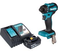 Makita DDF 083 RT1 Perceuse-visseuse sans fil 18 V 40 Nm 1/4'' Brushless + 1x batterie 5,0 Ah + chargeur