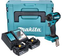 Makita DDF 083 RTJ Perceuse-visseuse sans fil 18 V 40 Nm 1/4'' Brushless + 2x batterie 5,0 Ah + chargeur + Makpac