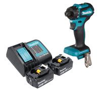Makita DDF 083 SG Perceuse-visseuse sans fil 18 V 40 Nm 1/4'' Brushless + 2x batterie 6,0 Ah + chargeur