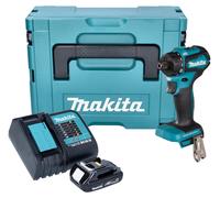 Makita DDF 083 SY1J Perceuse-visseuse sans fil 18 V 40 Nm 1/4'' Brushless + 1x batterie 1,5 Ah + chargeur + Makpac