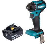 Makita DDF 083 T1 Perceuse-visseuse sans fil 18 V 40 Nm 1/4'' Brushless + 1x batterie 5,0 Ah - sans chargeur