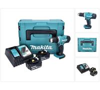 Makita DDF 453 RFJ Perceuse-visseuse sans fil 18 V 42 Nm + 2x batterie 3,0 Ah + chargeur + Makpac