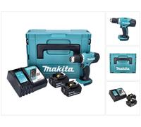 Makita DDF 453 RTJ Perceuse-visseuse sans fil 18 V 42 Nm + 2x batterie 5,0 Ah + chargeur + Makpac