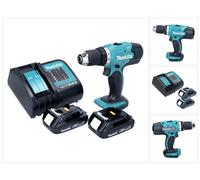 Makita DDF 453 SY Perceuse-visseuse sans fil 18 V 42 Nm + 2x batterie 1,3 Ah + chargeur