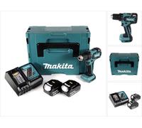 Makita DDF 456 RTJ Perceuse visseuse sans fil, 18V Li-Ion + 2x Batteries 5,0Ah + Chargeur