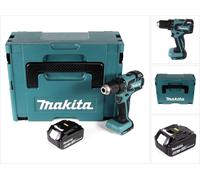 Makita DDF 459 G1J 18 V Li-Ion Perceuse visseuse sans fil + Coffret Makpac + 1 x Batterie 6,0 Ah - sans Chargeur