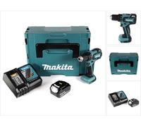 Makita DDF 459 RT1J Perceuse-visseuse sans fil 18V 45Nm + Coffret de transport Makpac + 1x Batterie 5,0 Ah + Chargeur
