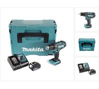 Makita DDF 482 RF1J Perceuse visseuse sans fil 18V 62Nm + 1x Batterie 3,0 Ah + Chargeur + Makpac