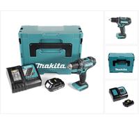 Makita DDF 482 Y1J-D Perceuse-visseuse sans fil 18V 62Nm en Makpac + 1x 1,5 Ah batterie + chargeur