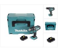 Makita DDF 482 Y1J Perceuse-visseuse sans fil 18V 62Nm en Makpac + 1x batterie 1,5 Ah