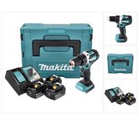 Makita DDF 484 RT3J Perceuse-visseuse sans fil 18 V 54 Nm Brushless + 3x batterie 5,0 Ah + chargeur + Makpac