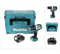 Makita DDF 484 T1J Perceuse-visseuse sans fil 18 V 54 Nm Brushless + 1x batterie 5,0 Ah + Makpac - sans chargeur