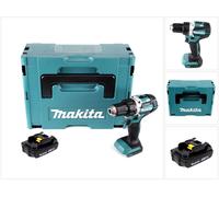 Makita DDF 484 Y1J Perceuse-visseuse sans fil 18 V Brushless 54 Nm en Makpac avec 1x BL 1815 N batterie 1,5 Ah