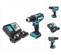 Makita DDF 485 RA perceuse/visseuse sans fil 18 V 50 Nm Brushless + 2x batterie 2,0 Ah + chargeur