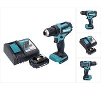 Makita DDF 485 RA1 perceuse/visseuse sans fil 18 V 50 Nm Brushless + 1x batterie 2,0 Ah + kit chargeur