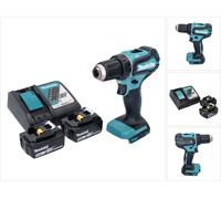 Makita DDF 485 RT Perceuse-visseuse sans fil 18 V 50 Nm sans balai + 2x Batteries 5,0 Ah + Chargeur